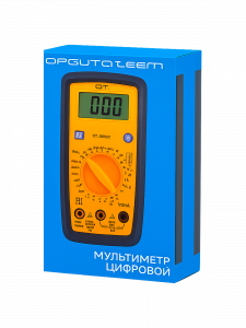Мультиметр цифровой с прозвонкой тестер тока и напряжения Орбита OT-INM20